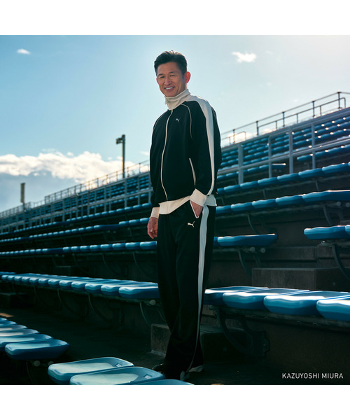 PUMA(プーマ)の「PUMA プーマ ユニセックス T7 トラック パンツ JP(その他パンツ・メンズ・ネイビー/ブラック×ホワイト・LARGE/MEDIUM/XX-LARGE/X-LARGE/SMALL)」の6枚目の写真