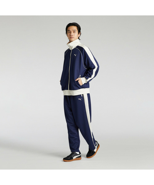 PUMA(プーマ)の「PUMA プーマ ユニセックス T7 トラック パンツ JP(その他パンツ・メンズ・ネイビー/ブラック×ホワイト・LARGE/MEDIUM/XX-LARGE/X-LARGE/SMALL)」の10枚目の写真