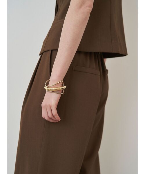 ELENDEEK（エレンディーク）の「ウェーブバングル（ブレスレット・レディース・ゴールド/シルバー・FREE）」の7枚目の写真