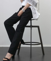 極伸びストレッチストレートパンツ