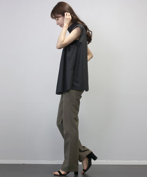 Aletta vita（アレッタビータ）の「極伸びストレッチストレートパンツ（その他パンツ・レディース・ベージュ系その他/ブラック/ブラウン系その他・S/M/L）」の13枚目の写真