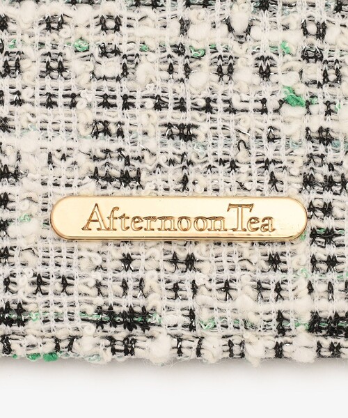 Afternoon Tea（アフタヌーンティー）の「ツイードコードリール付きパスケース（パスケース・レディース・グリーン/ブラック・ONE SIZE）」の16枚目の写真