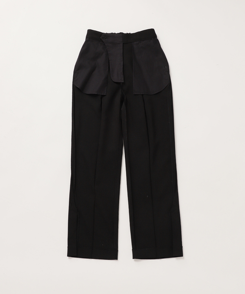 JOURNAL STANDARD(ジャーナルスタンダード)の「【洗える】アイアスストレッチスリットパンツ(スラックス・レディース・ブラック/ベージュ・38/36)」の22枚目の写真