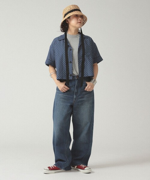 BEAMS BOY（ビームスボーイ）の「ドット オープン カラー ショート