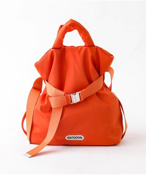 OUTDOOR PRODUCTS（アウトドアプロダクツ）の「【OUTDOOR PRODUCTS】2way Belt Tote [S]（ショルダーバッグ・レディース・ブラック/ホワイト/ブルー/シルバー/ブラウン/チャコール/オレンジ・S）」の6枚目の写真