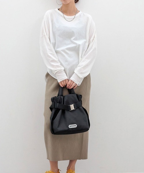 OUTDOOR PRODUCTS（アウトドアプロダクツ）の「【OUTDOOR PRODUCTS】2way Belt Tote [S]（ショルダーバッグ・レディース・ブラック/ホワイト/ブルー/シルバー/ブラウン/チャコール/オレンジ・S）」の16枚目の写真