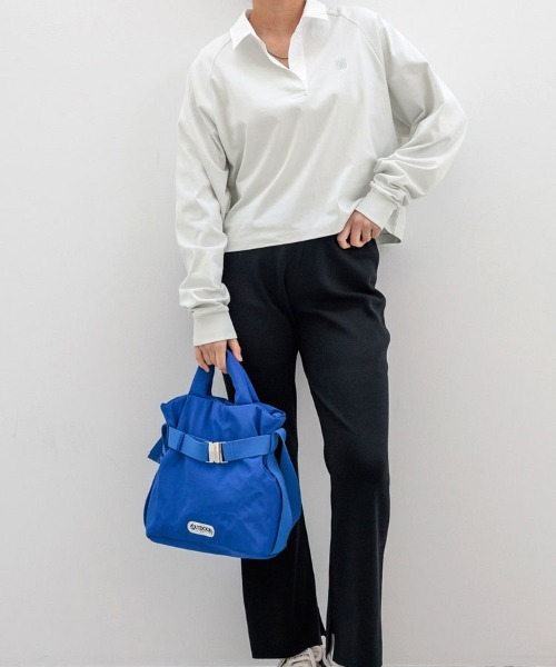 OUTDOOR PRODUCTS（アウトドアプロダクツ）の「【OUTDOOR PRODUCTS】2way Belt Tote [S]（ショルダーバッグ・レディース・ブラック/ホワイト/ブルー/シルバー/ブラウン/チャコール/オレンジ・S）」の21枚目の写真