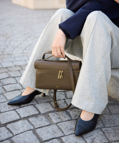 JW PEI（ジェイダブリューペイ）の「JW PEI/ジェイダブリューペイ HANDLE BAG（ショルダーバッグ・レディース・カーキ・FREE）」の9枚目の写真