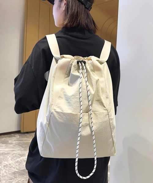 セール】ナイロンリュック肩掛けバッグトートバッグ（バックパック