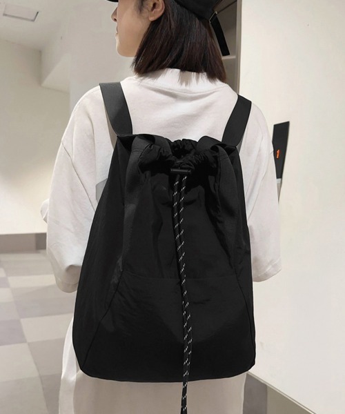 セール】ナイロンリュック肩掛けバッグトートバッグ（バックパック