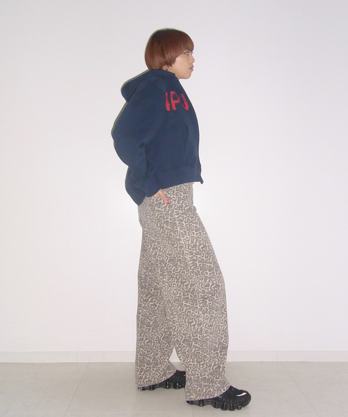 Oriens JOURNAL STANDARD(オリエンス ジャーナルスタンダード)の「ベルトデザインツイルパンツ(その他パンツ・レディース・グレー/ブラウン・38/36)」の7枚目の写真