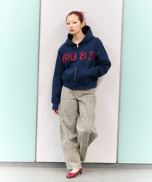 Oriens JOURNAL STANDARD(オリエンス ジャーナルスタンダード)の「ベルトデザインツイルパンツ(その他パンツ・レディース・グレー/ブラウン・38/36)」の11枚目の写真