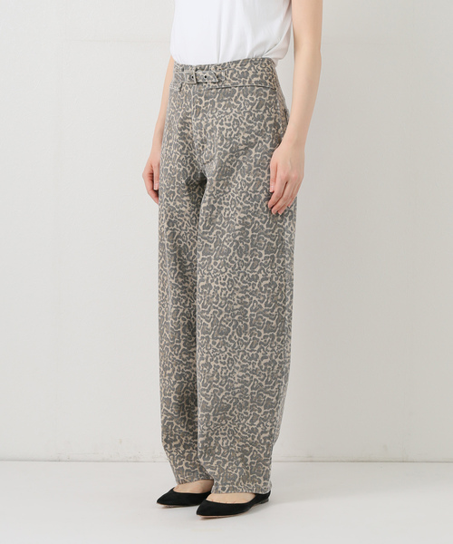 Oriens JOURNAL STANDARD(オリエンス ジャーナルスタンダード)の「ベルトデザインツイルパンツ(その他パンツ・レディース・グレー/ブラウン・38/36)」の13枚目の写真