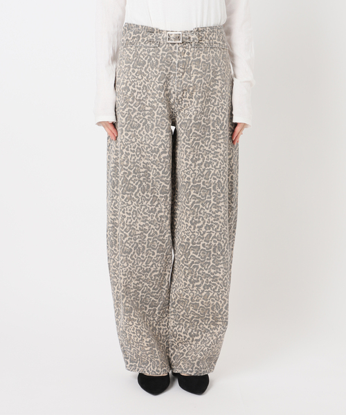 Oriens JOURNAL STANDARD(オリエンス ジャーナルスタンダード)の「ベルトデザインツイルパンツ(その他パンツ・レディース・グレー/ブラウン・38/36)」の15枚目の写真