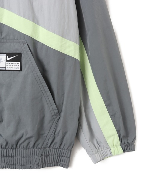 NIKE（ナイキ）の「NIKE AS W NSW STREET WVN JKT / ナイキ ウィメンズ NSW ストリート ウーウ゛ン ジャケト 【SP】（その他アウター・レディース・グレー/ブルー・S/M/L）」の8枚目の写真