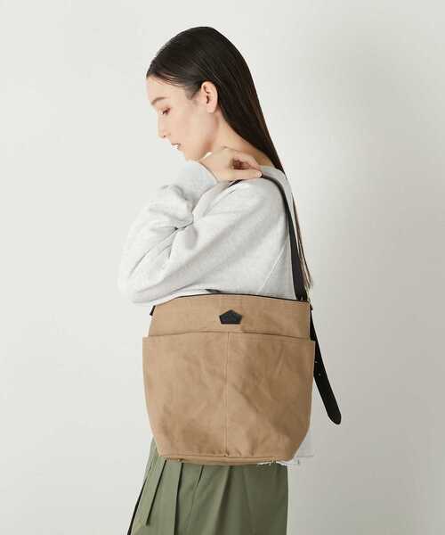 LOGEMENT DE CLAIRE（ロジュモンドクレール）の「《別注》【Ampersand/アンパサンド×LOGEMENT DE CLAIRE】トートバック（トートバッグ・レディース・ベージュ/ブラック・FREE）」の4枚目の写真