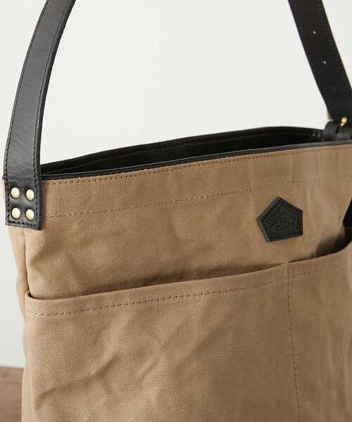 LOGEMENT DE CLAIRE（ロジュモンドクレール）の「《別注》【Ampersand/アンパサンド×LOGEMENT DE CLAIRE】トートバック（トートバッグ・レディース・ベージュ/ブラック・FREE）」の9枚目の写真
