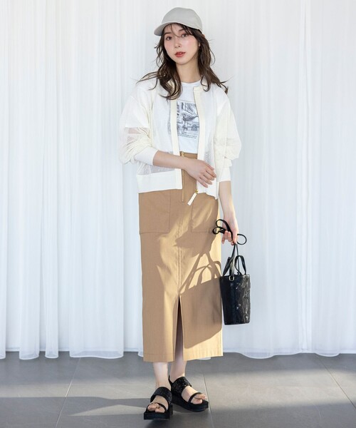 ANY SIS（エニィスィス）の「【洗える】アソートロゴ Tシャツ（Tシャツ/カットソー・レディース・ホワイト系/ホワイト系2/ホワイト系1/ブラック系/ブラック系1/ブラック系2・4）」の19枚目の写真