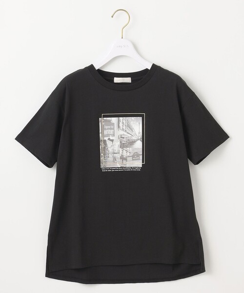 ANY SIS（エニィスィス）の「【洗える】アソートロゴ Tシャツ（Tシャツ/カットソー・レディース・ホワイト系/ホワイト系2/ホワイト系1/ブラック系/ブラック系1/ブラック系2・4）」の7枚目の写真