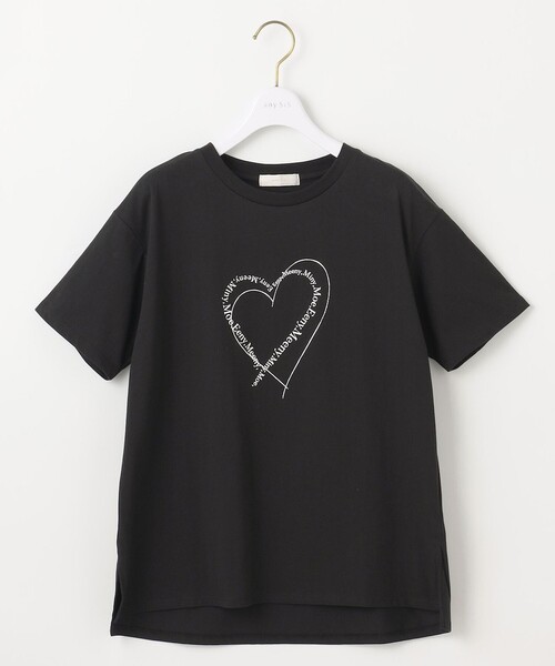 ANY SIS（エニィスィス）の「【洗える】アソートロゴ Tシャツ（Tシャツ/カットソー・レディース・ホワイト系/ホワイト系2/ホワイト系1/ブラック系/ブラック系1/ブラック系2・4）」の9枚目の写真