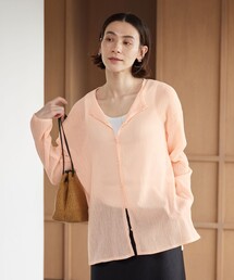 BEAUTY&YOUTH UNITED ARROWS | クレープ クルーネックカーディガン(カーディガン/ボレロ)