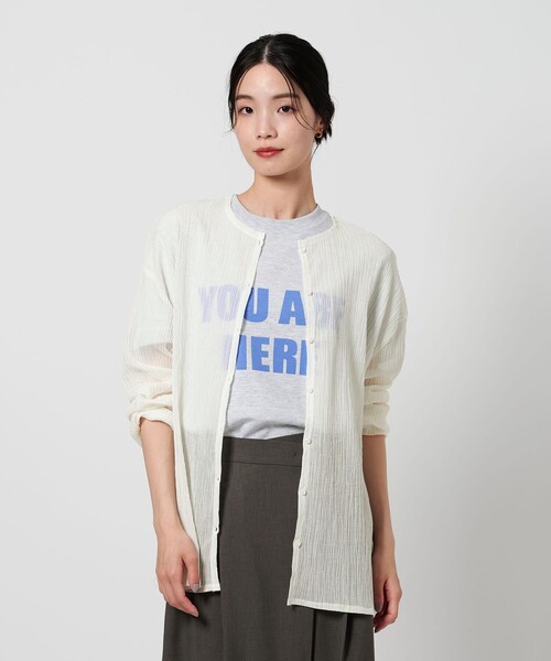 BEAUTY&YOUTH UNITED ARROWS｜クレープ クルーネック