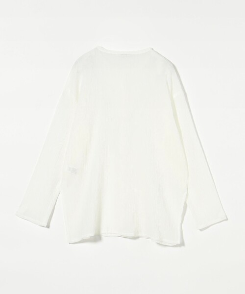 BEAUTY&YOUTH UNITED ARROWS（ビューティーアンドユースユナイテッドアローズ）の「クレープ クルーネックカーディガン（カーディガン/ボレロ・レディース・ライトグレー/オフホワイト/ブラック/オレンジ・FREE）」の16枚目の写真