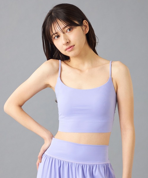 Chacott(チャコット)の「ZEN ブラトップ(タンクトップ・レディース・ブラック/ライトグリーン/ライトブルー・M/S/L)」の5枚目の写真
