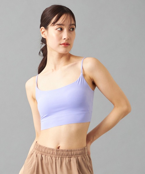 Chacott(チャコット)の「ZEN ブラトップ(タンクトップ・レディース・ブラック/ライトグリーン/ライトブルー・M/S/L)」の6枚目の写真