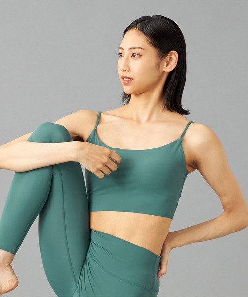 Chacott(チャコット)の「ZEN ブラトップ(タンクトップ・レディース・ブラック/ライトグリーン/ライトブルー・M/S/L)」の21枚目の写真