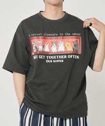 CORISCO（コリスコ）の「アニマル晩餐柄Tシャツ(M1)（Tシャツ/カットソー）」