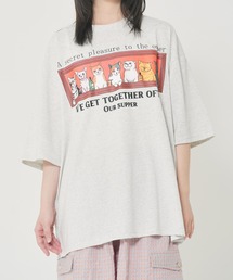 CORISCO（コリスコ）の「アニマル晩餐柄Tシャツ(M1)（Tシャツ/カットソー）」