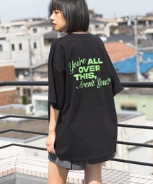 《UNISEX》フォントミックスロゴTシャツ