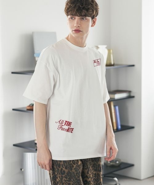 PBLIM(ページボーイリム)の「《UNISEX》フォントミックスロゴTシャツ(Tシャツ/カットソー・レディース・オフホワイト/ミント/ブラック・MEDIUM/LARGE)」の6枚目の写真
