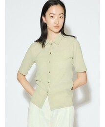 MIDIUMISOLID（ミディウミソリッド）の「MIDIUMISOLID for Ladies シアーコンパクトポロシャツ（ポロシャツ）」