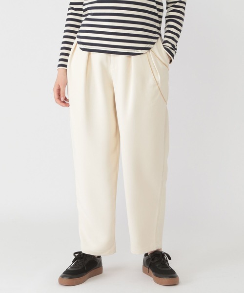 studio CLIP（スタディオクリップ）の「【daily CLIP】TRタックカーブスラックス（スラックス・レディース・ベージュ/チャコール/アイボリー・MEDIUM/LARGE）」の18枚目の写真