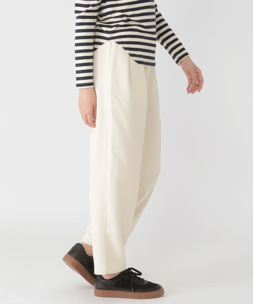 studio CLIP（スタディオクリップ）の「【daily CLIP】TRタックカーブスラックス（スラックス・レディース・ベージュ/チャコール/アイボリー・MEDIUM/LARGE）」の20枚目の写真