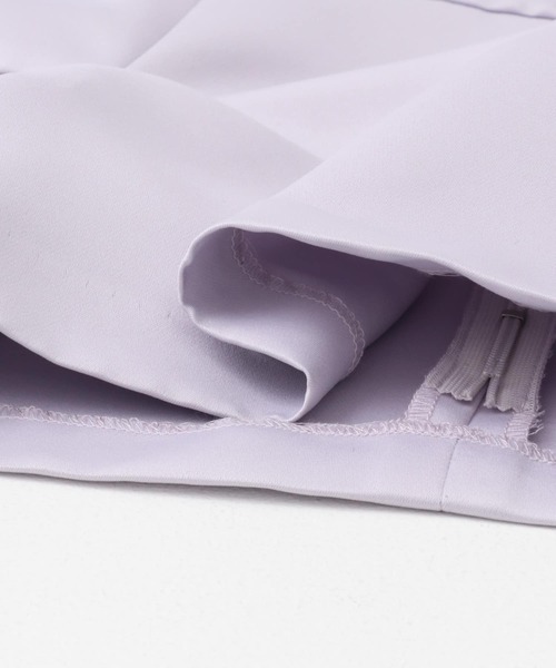 F by ROSSO（エフバイロッソ）の「F by ROSSO　サテンスリーブレスブラウス（シャツ/ブラウス・レディース・パープル系その他/ブラック・FREE）」の5枚目の写真