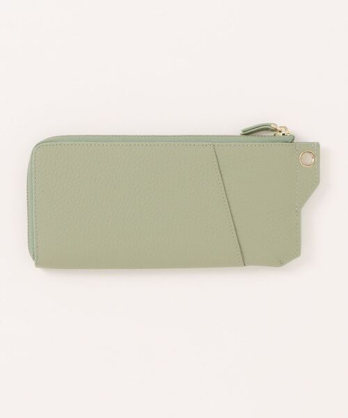 BARCOS(バルコス)の「【BARCOS/バルコス】シュリンクレザーL字型長財布(財布・レディース・ブラック/ベージュ系その他/グリーン/ボルドー/オレンジ・ONE SIZE)」の13枚目の写真