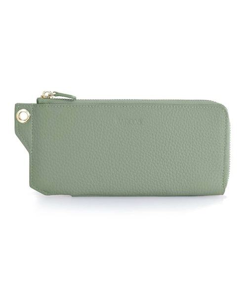 BARCOS(バルコス)の「【BARCOS/バルコス】シュリンクレザーL字型長財布(財布・レディース・ブラック/ベージュ系その他/グリーン/ボルドー/オレンジ・ONE SIZE)」の20枚目の写真