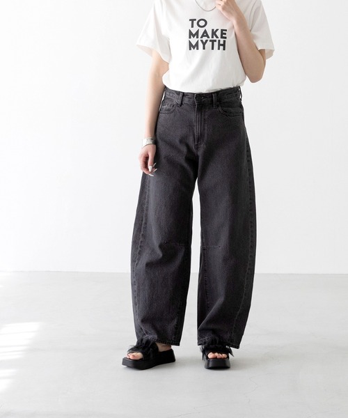 menue(メヌエ)の「チュールフリル 厚底 ミュールサンダル(サンダル・レディース・グレー/ブラック/アイボリー・S/M/L/LL)」の11枚目の写真