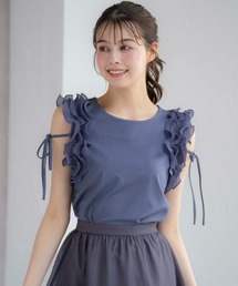 NOELA | ショルダーフリルカットソー(Tシャツ/カットソー)