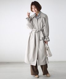 FRENCH PAVE｜フレンチパヴェのステンカラーコート（ベージュ系