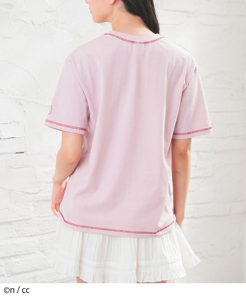 Honeys（ハニーズ）の「ちいかわ／Ｔシャツ（Tシャツ/カットソー・レディース・ピンク系その他/ブラック系その他/ホワイト系その他/ブルー系その他・L/LL/M/S）」の8枚目の写真