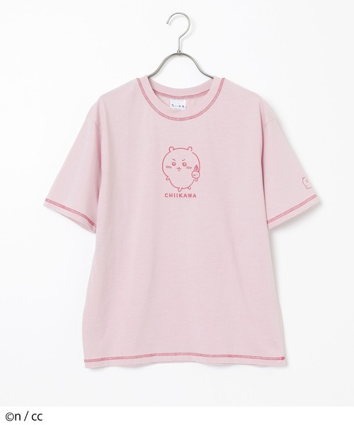 Honeys（ハニーズ）の「ちいかわ／Ｔシャツ（Tシャツ/カットソー・レディース・ピンク系その他/ブラック系その他/ホワイト系その他/ブルー系その他・L/LL/M/S）」の11枚目の写真