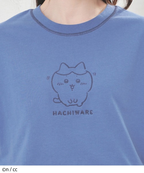 Honeys（ハニーズ）の「ちいかわ／Ｔシャツ（Tシャツ/カットソー・レディース・ピンク系その他/ブラック系その他/ホワイト系その他/ブルー系その他・L/LL/M/S）」の16枚目の写真