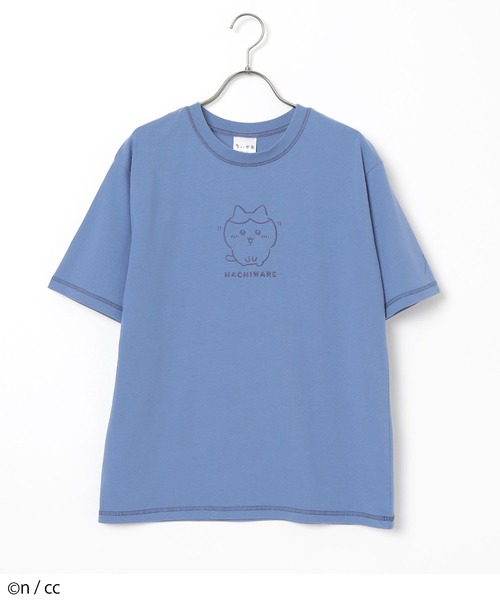 Honeys（ハニーズ）の「ちいかわ／Ｔシャツ（Tシャツ/カットソー・レディース・ピンク系その他/ブラック系その他/ホワイト系その他/ブルー系その他・L/LL/M/S）」の18枚目の写真