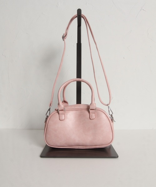 tocco closet(トッコ クローゼット)の「【ZOZO限定】リボン装飾ボストンバッグ(ボストンバッグ・レディース・ブラック/アイボリー/ピンク/ブルー・M)」の5枚目の写真