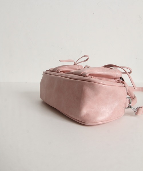 tocco closet(トッコ クローゼット)の「【ZOZO限定】リボン装飾ボストンバッグ(ボストンバッグ・レディース・ブラック/アイボリー/ピンク/ブルー・M)」の9枚目の写真