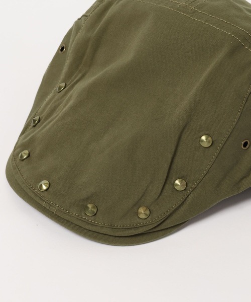 FOREVER 21(フォーエバー トゥエンティーワン)の「【2025SS】スタッズハンチング(ハンチング/ベレー帽・レディース・ブラック/カーキ・FREE)」の13枚目の写真